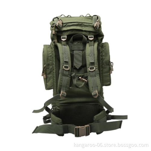 One Large Hidden Compartment Nylon Fabric Rucksack Backpack